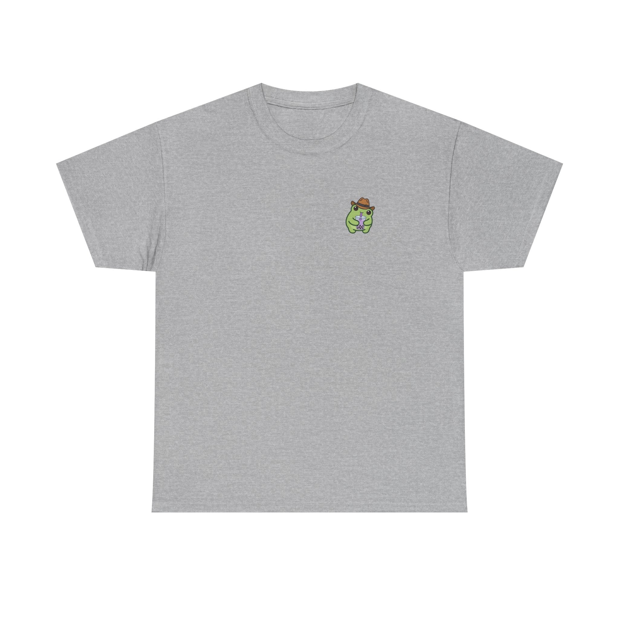 T-Shirt — Cute Boba Drinking Frog
