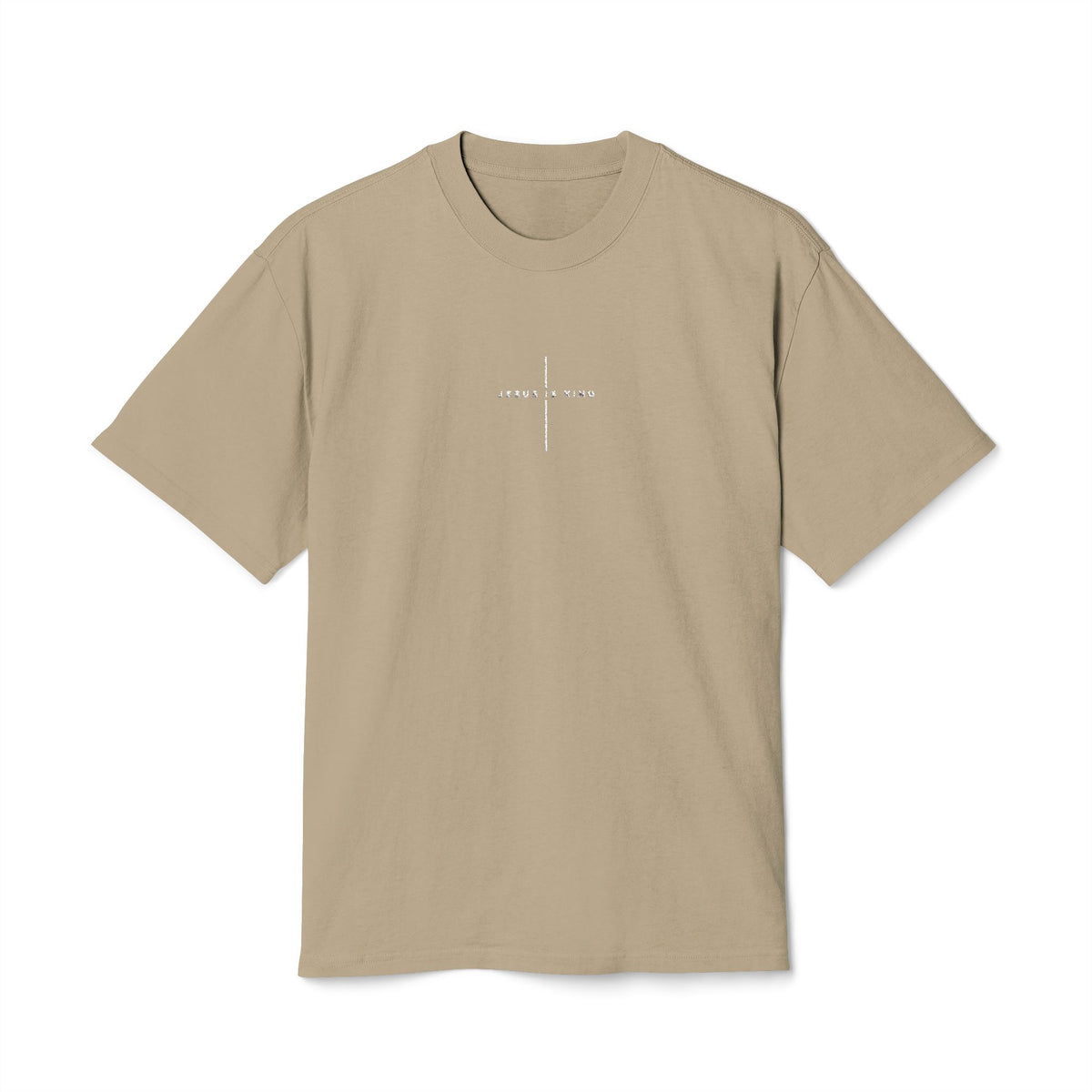 Faded Tee- Jesus is king