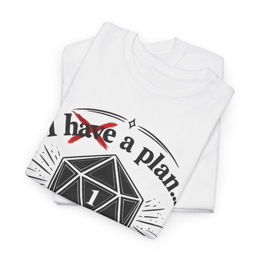 I XhaveX a plan... God’s Got This T-Shirt Dark — D20 Dice Faith Gamer Tee