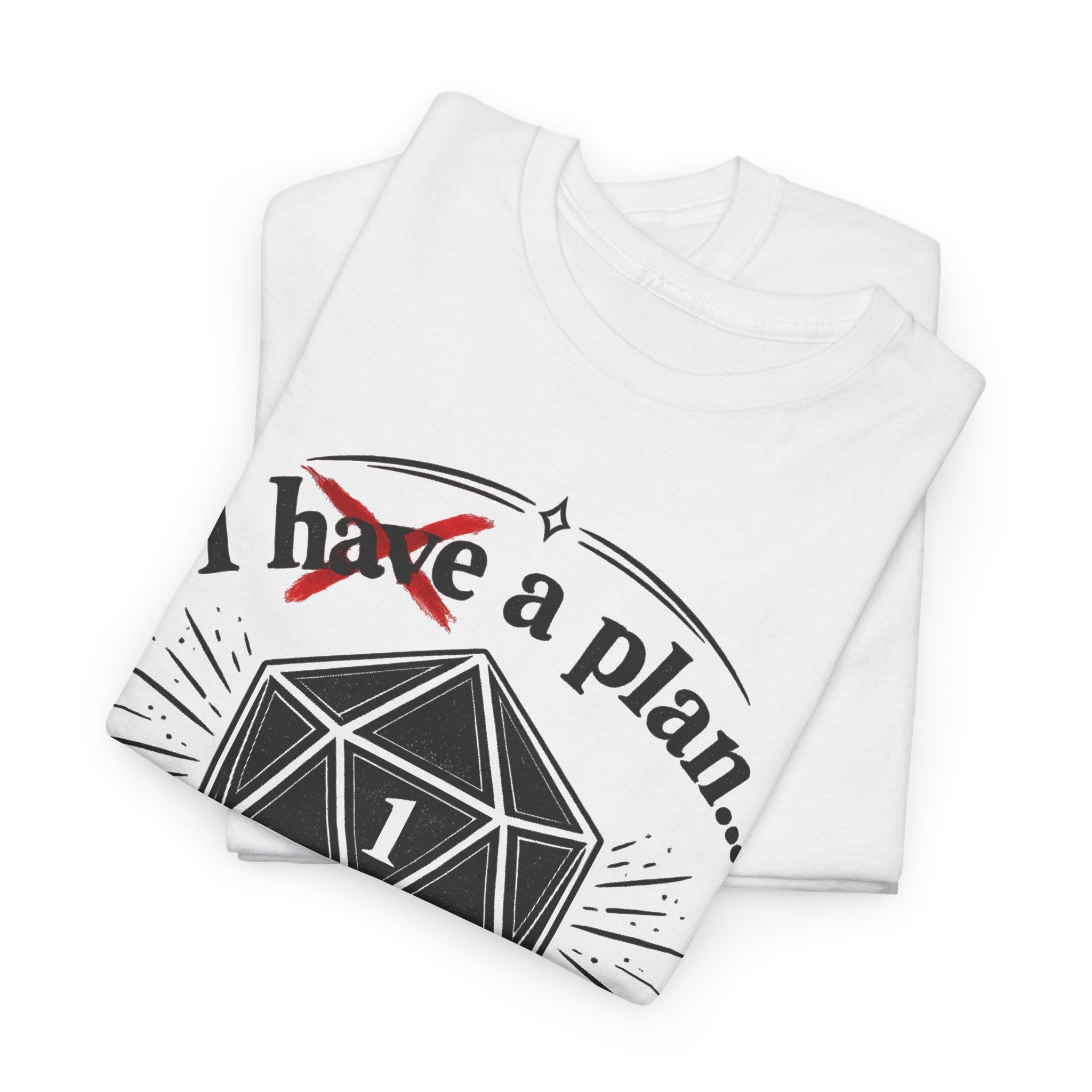 I XhaveX a plan... God’s Got This T-Shirt Dark — D20 Dice Faith Gamer Tee