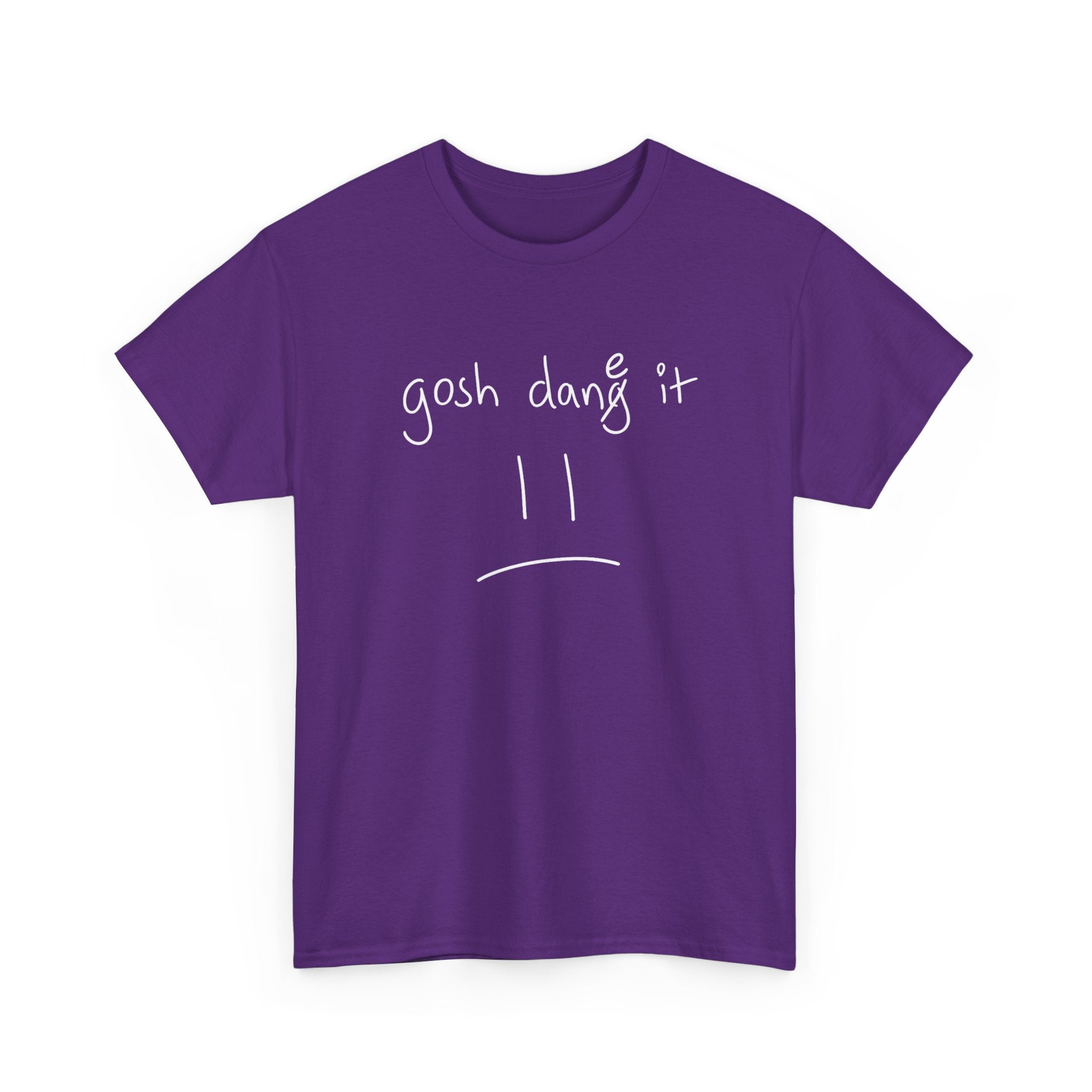 DoctorJSWAYS gosh dane it T-Shirt — Minimal Logo Black Tee with Bold Back Text
