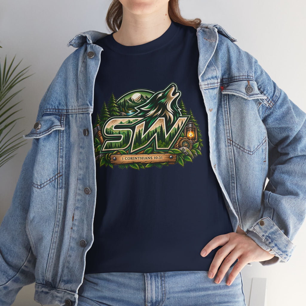 Seawolf_30 Logo Tee - Gamer/Streamer T-Shirt Green GBSG (Gather)