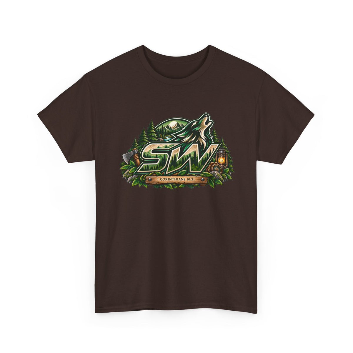 Seawolf_30 Logo Tee - Gamer/Streamer T-Shirt Green GBSG (Gather)