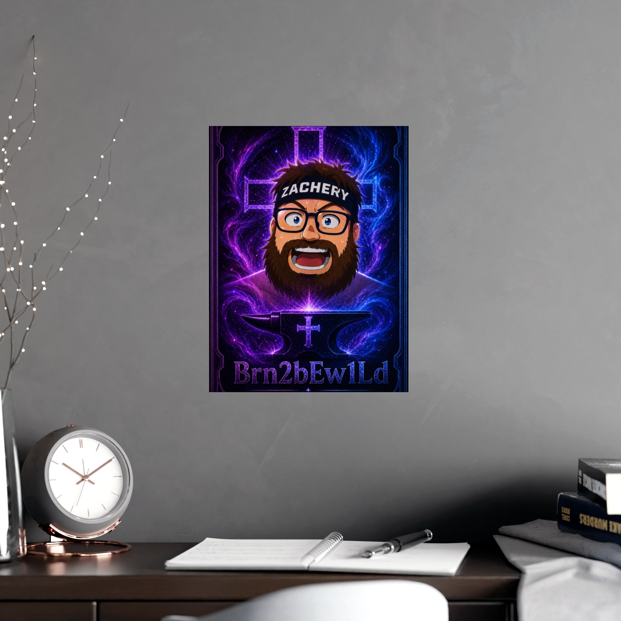 Brn2bEw1Ld Poster - FaithForgeGaming