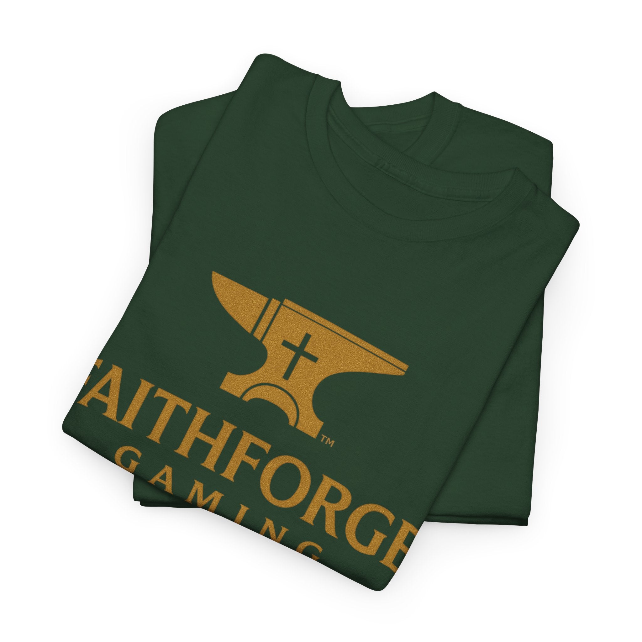 FaithForge Gaming T-Shirt — Christian Gamer Logo Tee