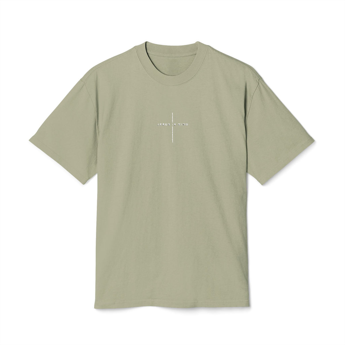 Faded Tee- Jesus is king