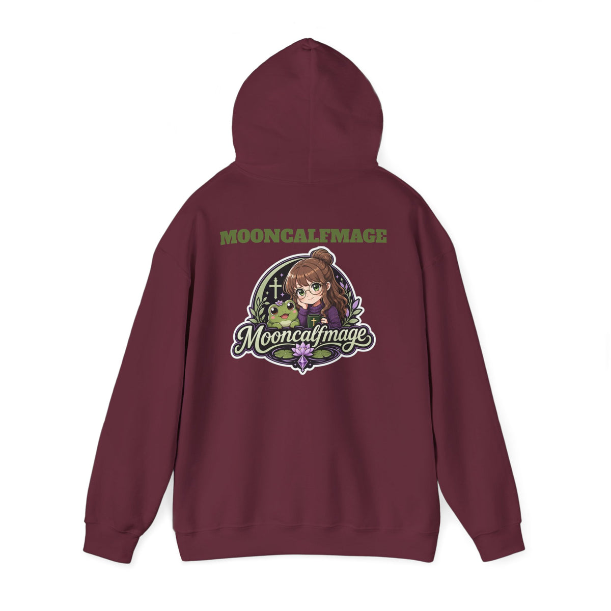 MOONCALFMAGE Hoodie — Streamer Logo Pullover