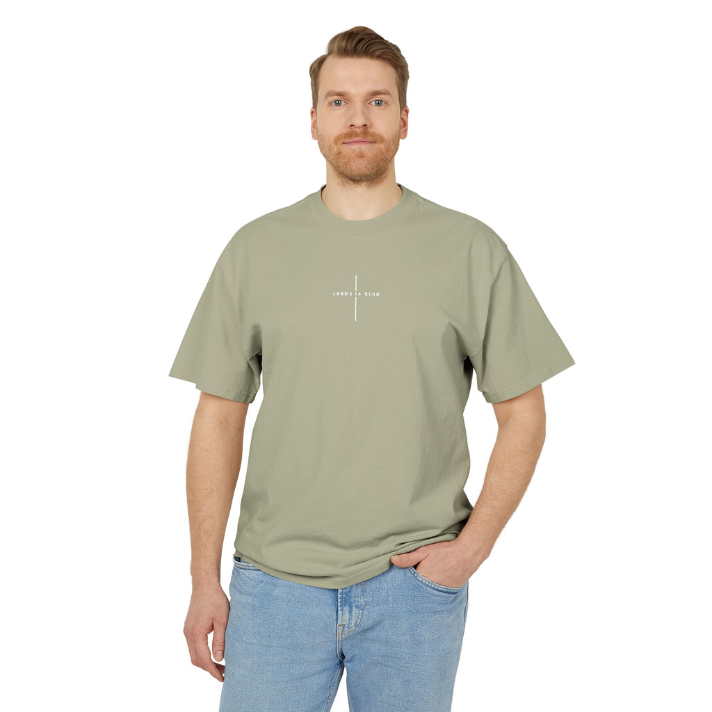 Faded Tee- Jesus is king
