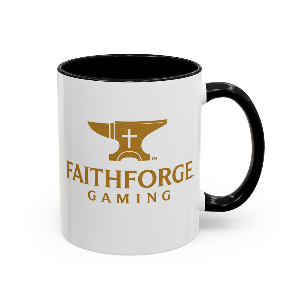 FaithForge Gaming Accent Coffee Mug – 11oz Logo Mug
