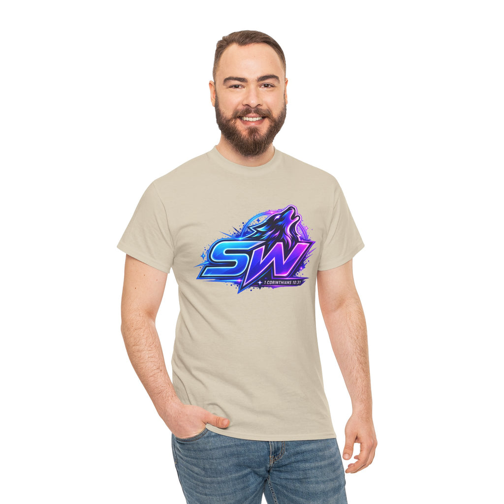 Seawolf_30 Logo Tee - Gamer/Streamer T-Shirt Blue GBSG (Gather)