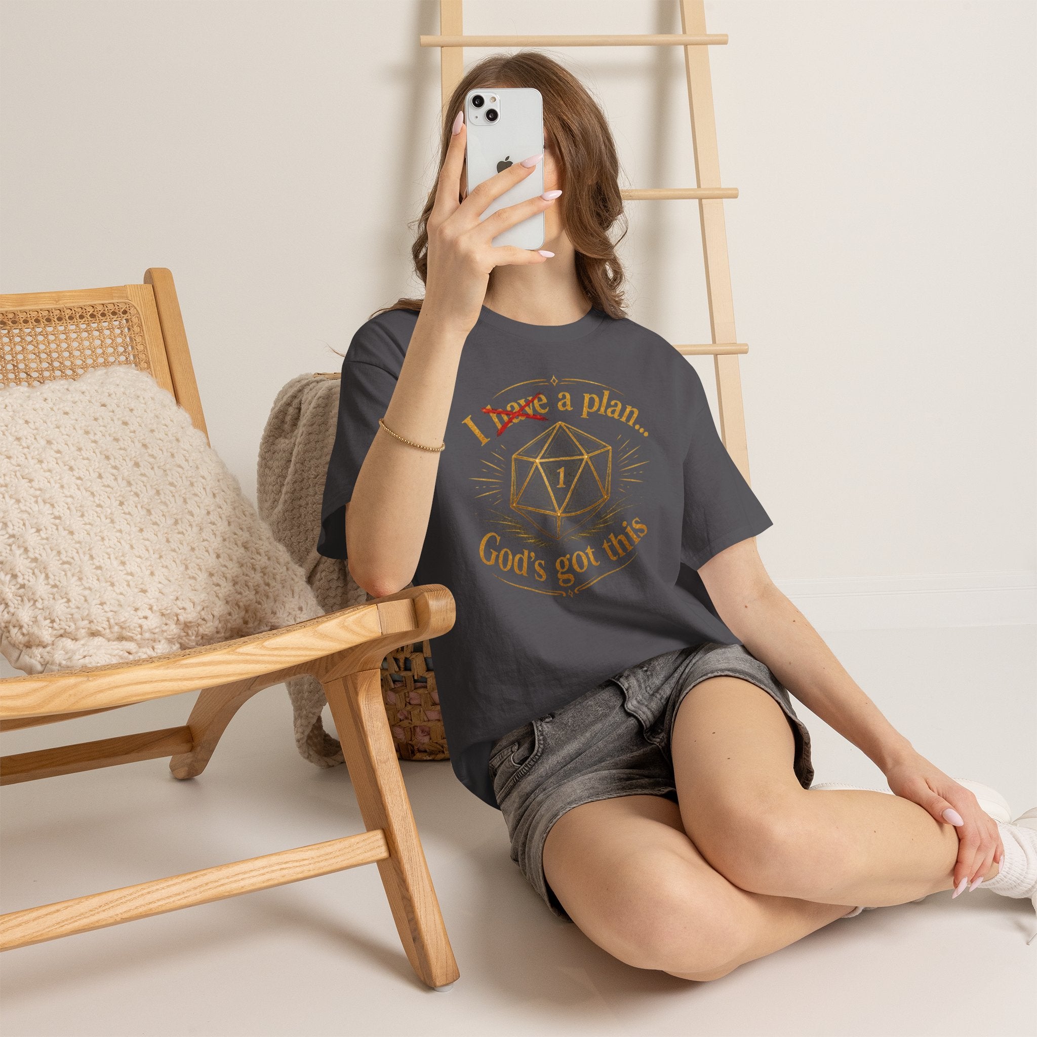 I XhaveX a plan... God's Got This D20 T‑Shirt