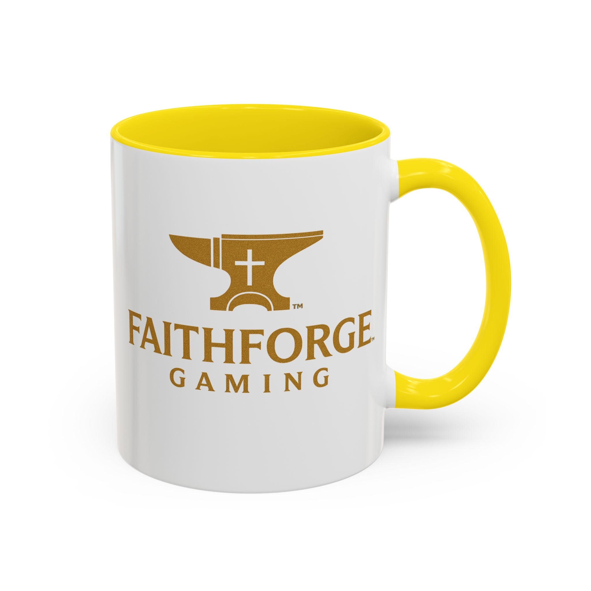 FaithForge Gaming Accent Coffee Mug – 11oz Logo Mug