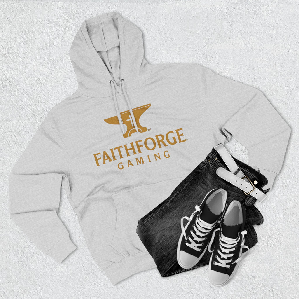 Copy of Faithforge Gaming Hoodie — Faith Quote OG Logo Fleece Hoodie