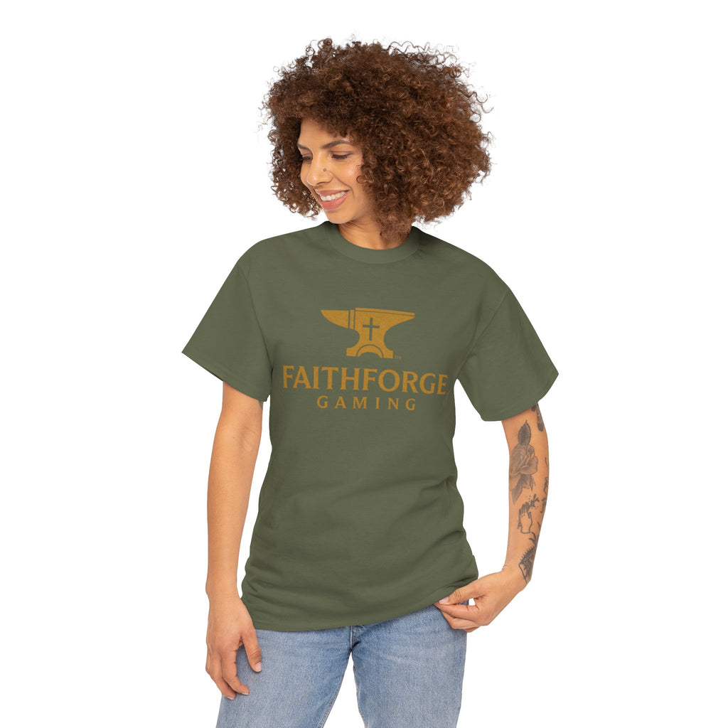 FaithForge Gaming T-Shirt — Christian Gamer Logo Tee