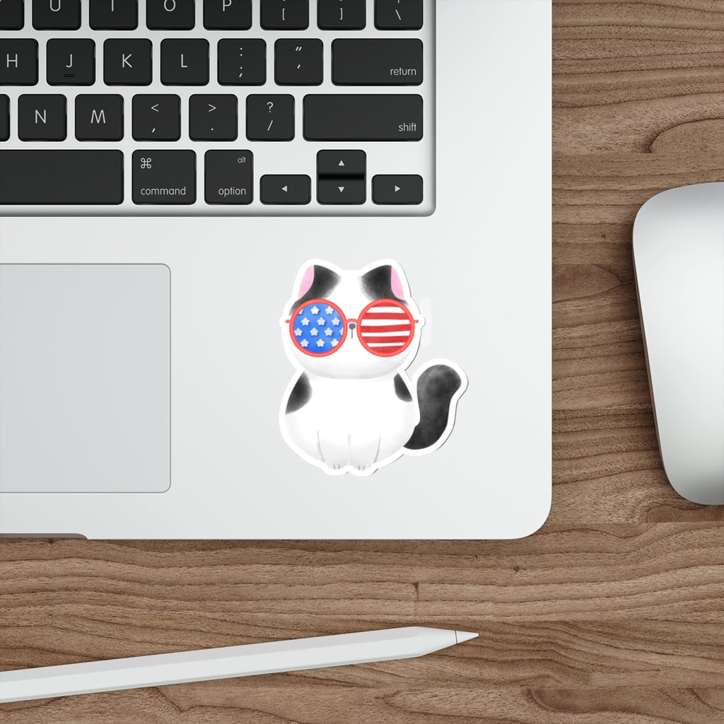 Copy of Patriotic Sticker Pack — Sir Fluffs 4th of July Red White Blue Die-Cut Stickers