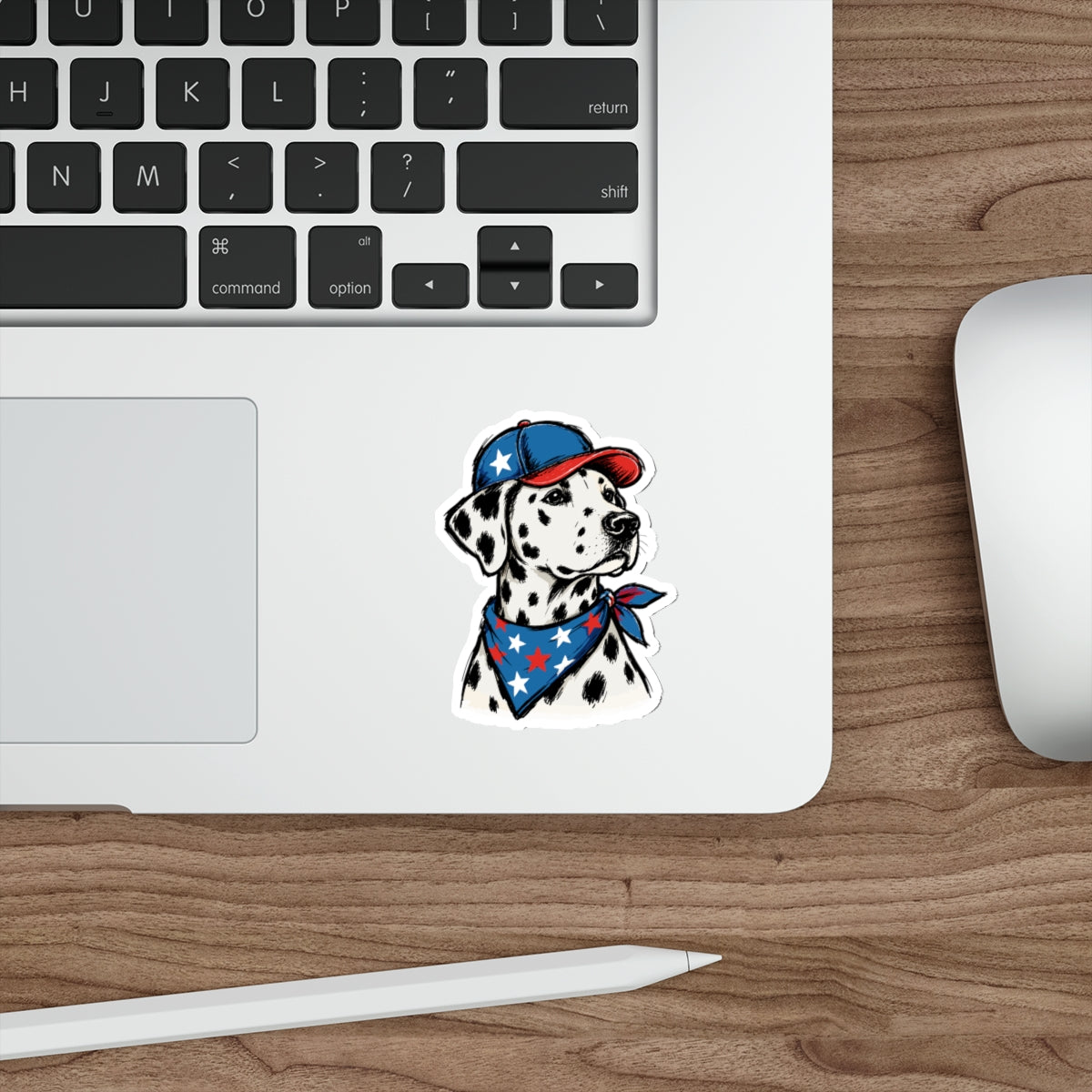Patriotic Sticker Pack — Dalmatian Fame  4th of July Red White Blue Die-Cut Stickers