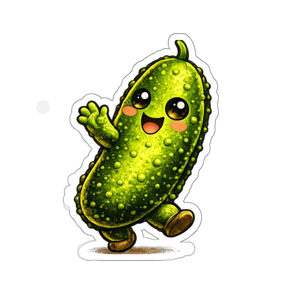 FaithForge First Lady Pickle Die-Cut Sticker — Water-resistant vinyl