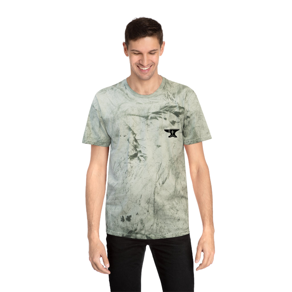 FaithForge Gaming Tie-Dye T-Shirt — Distressed Logo Tee