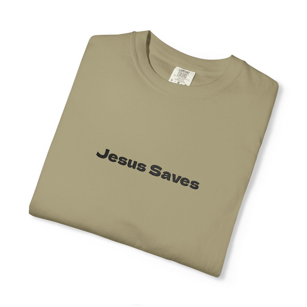 (Embroidered) Jesus Saves T-Shirt