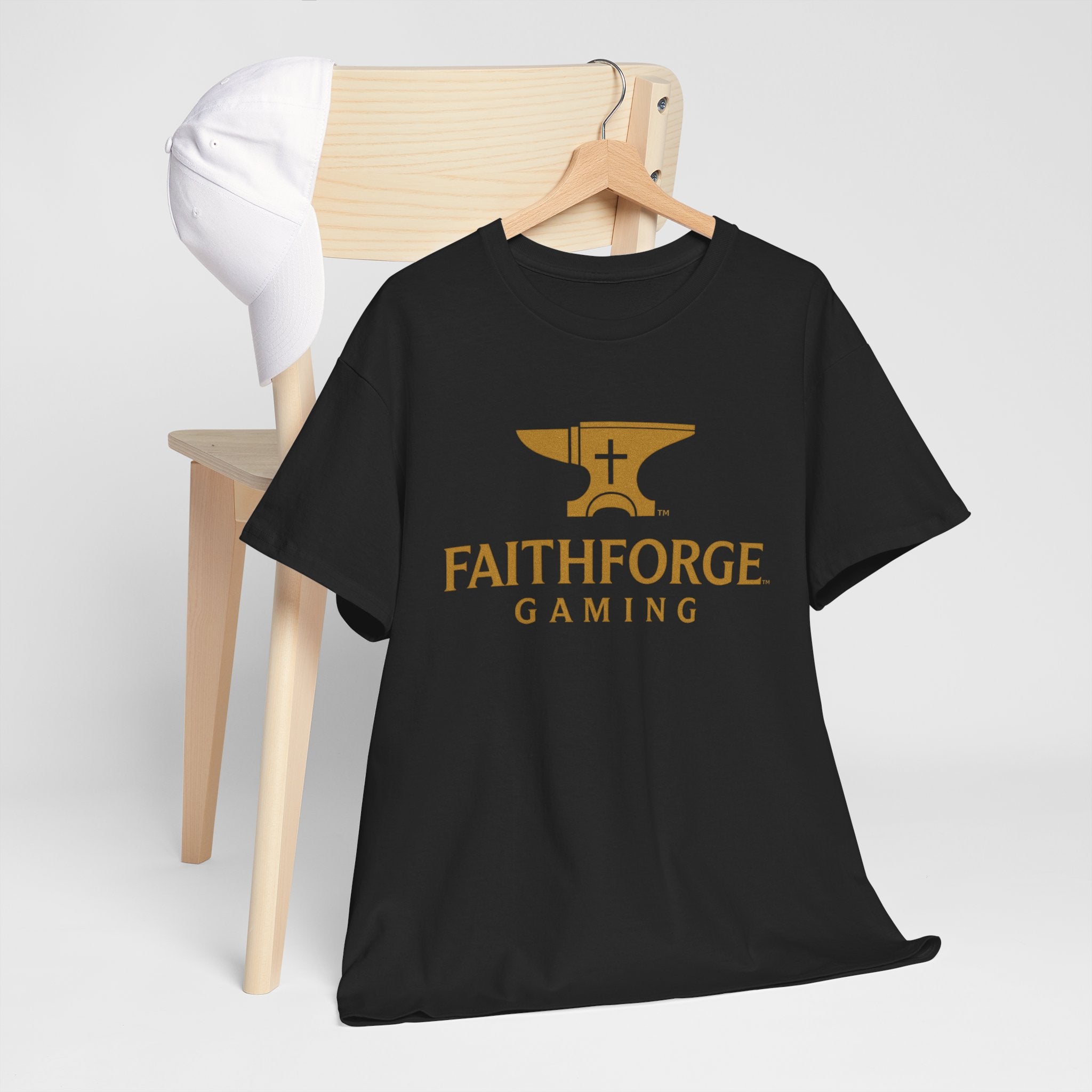 FaithForge Gaming T-Shirt — Christian Gamer Logo Tee