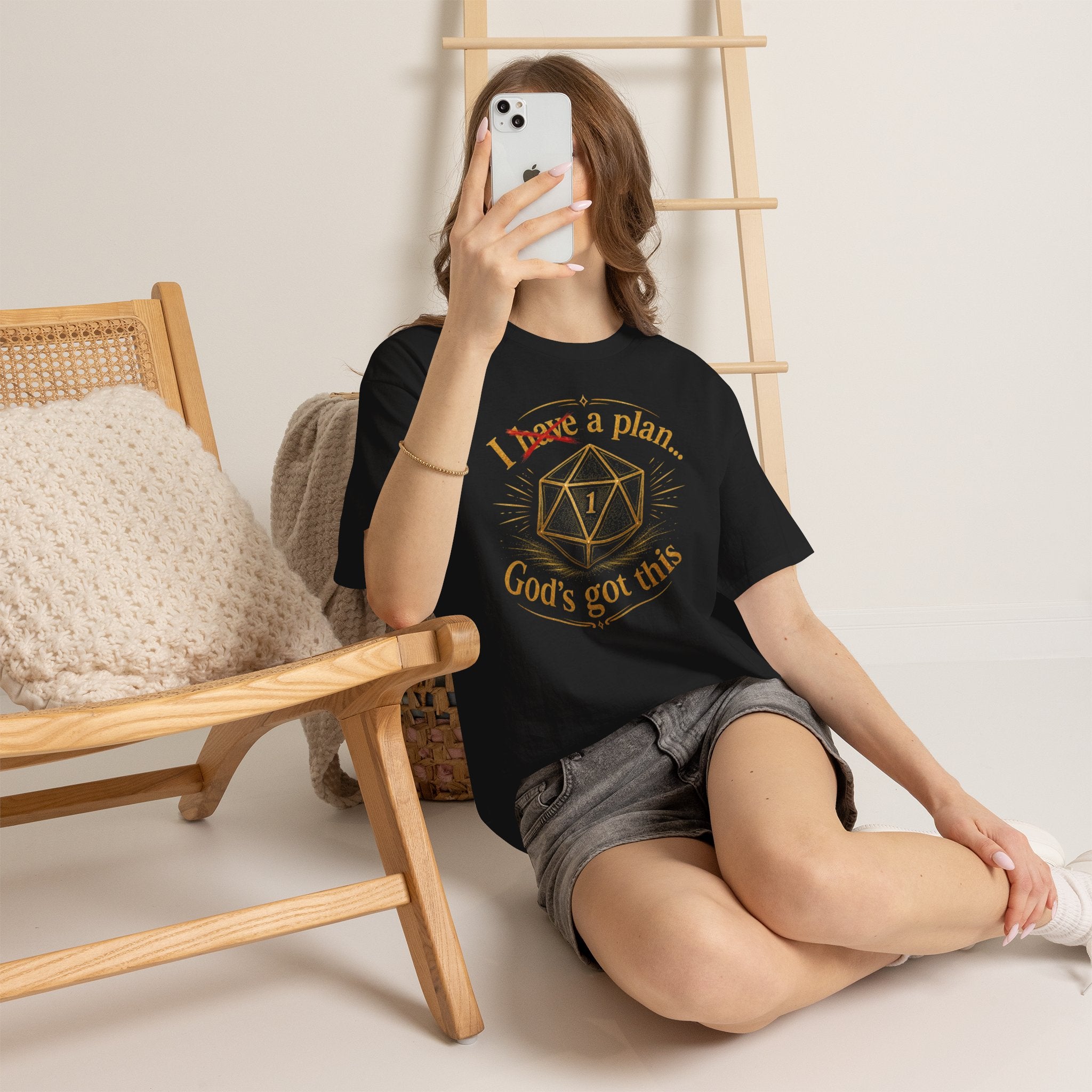 I XhaveX a plan... God's Got This D20 T‑Shirt