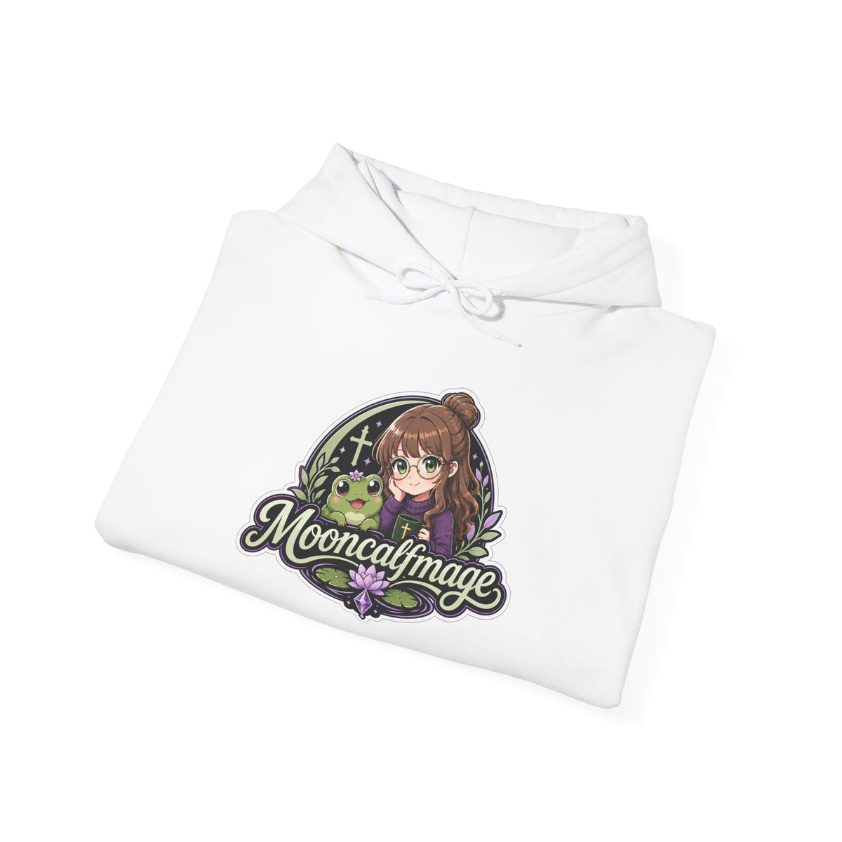 MOONCALFMAGE Hoodie — Streamer Logo Pullover