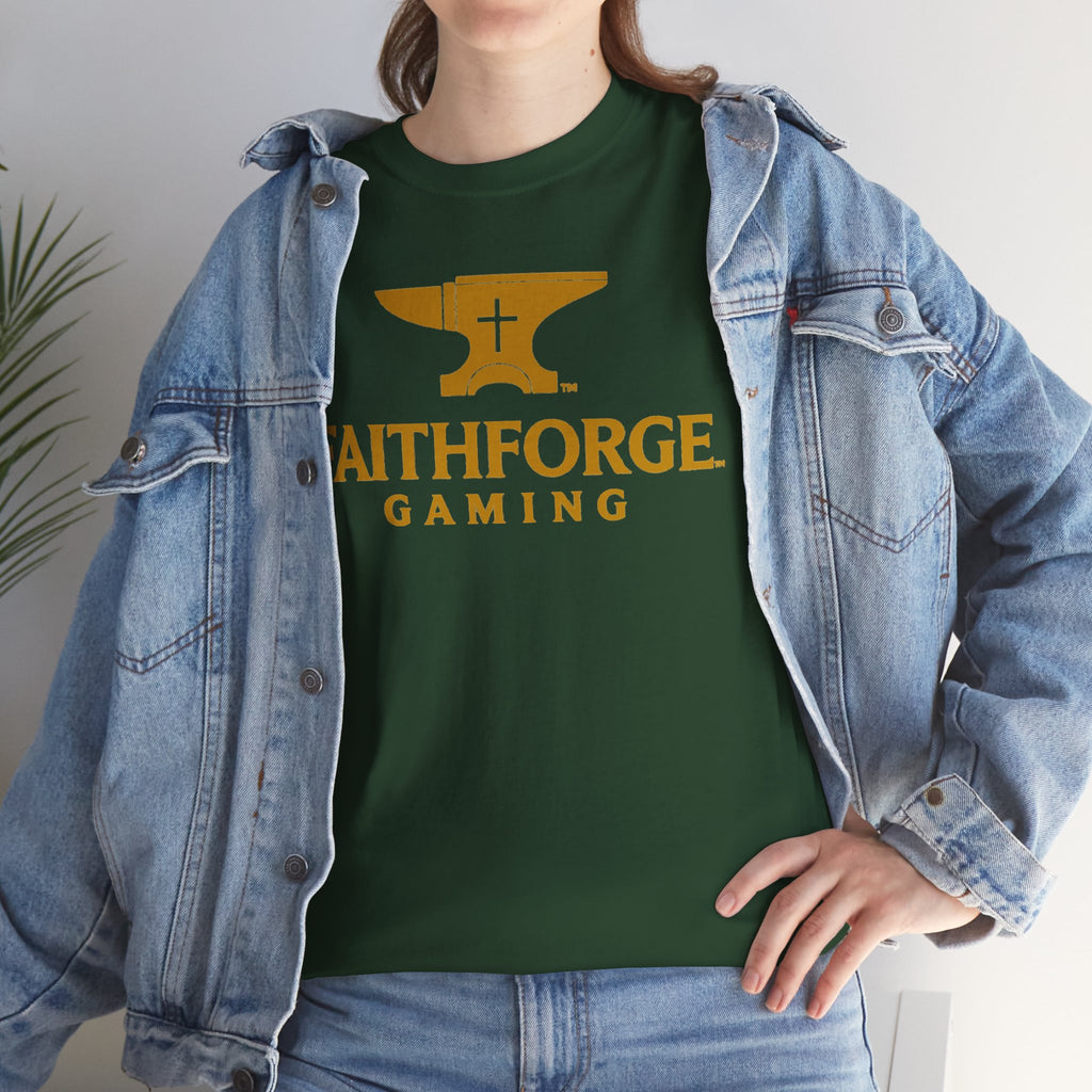 FaithForge Gaming T-Shirt — Christian Gamer Logo Tee