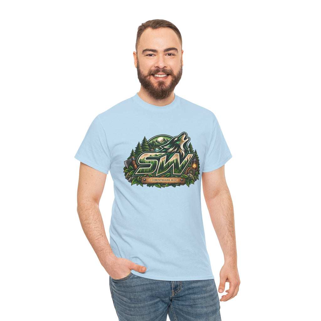 Seawolf_30 Logo Tee - Gamer/Streamer T-Shirt Green GBSG (Gather)