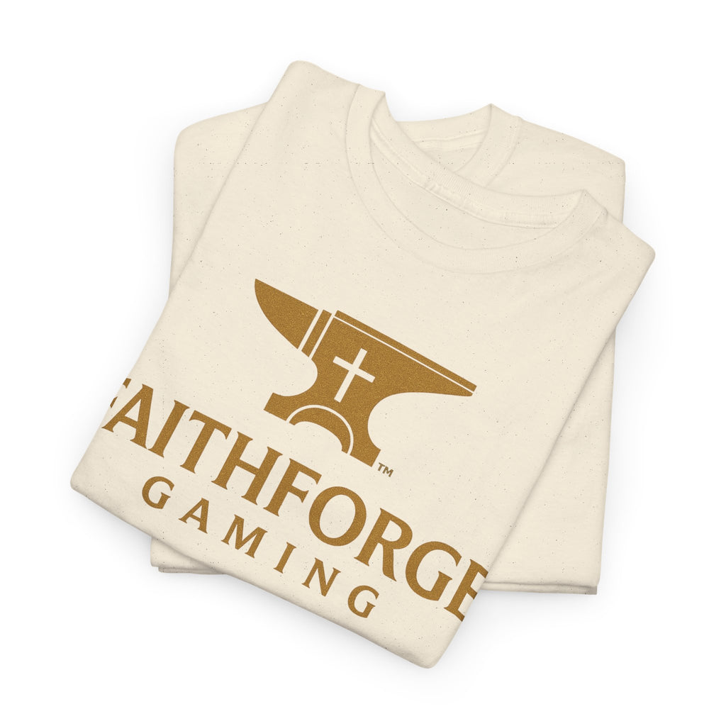 FaithForge Gaming T-Shirt — Christian Gamer Logo Tee