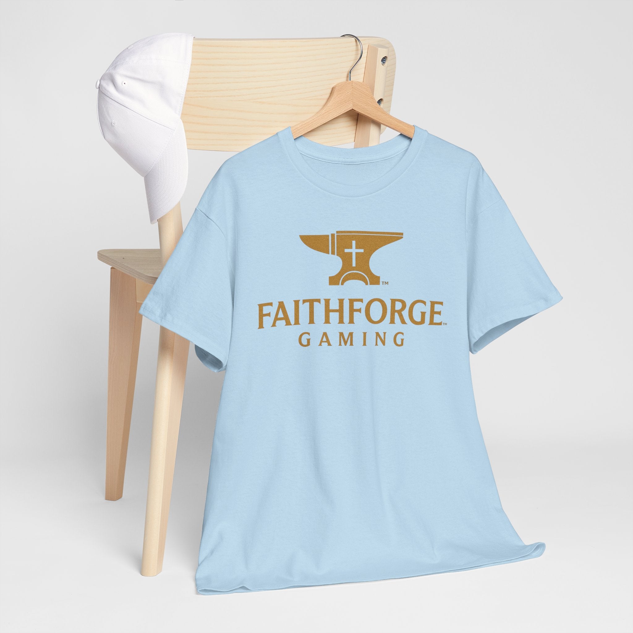 FaithForge Gaming T-Shirt — Christian Gamer Logo Tee
