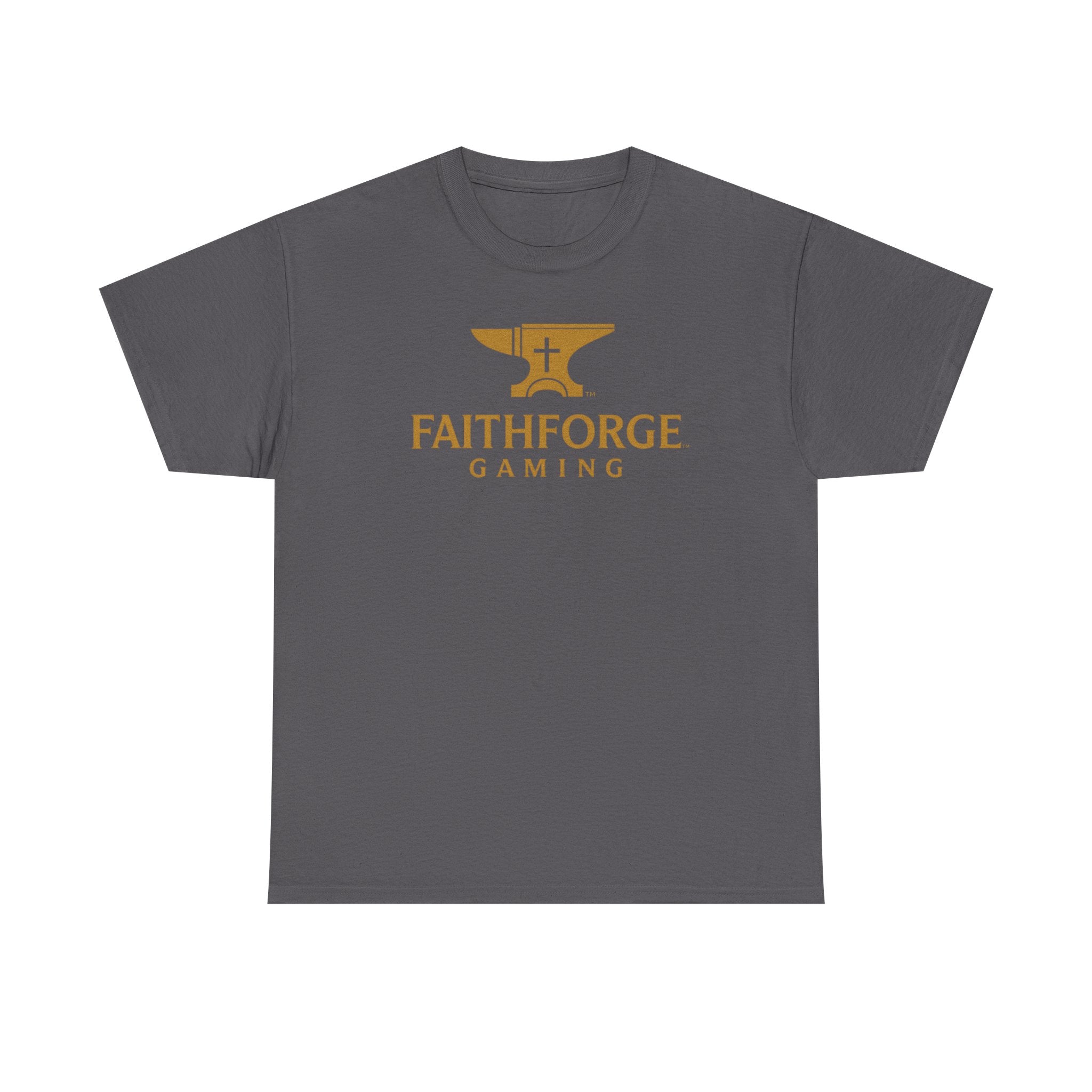 (Canada) FaithForge Gaming T-Shirt — Anvil & Cross Logo Tee for Christian Gamers
