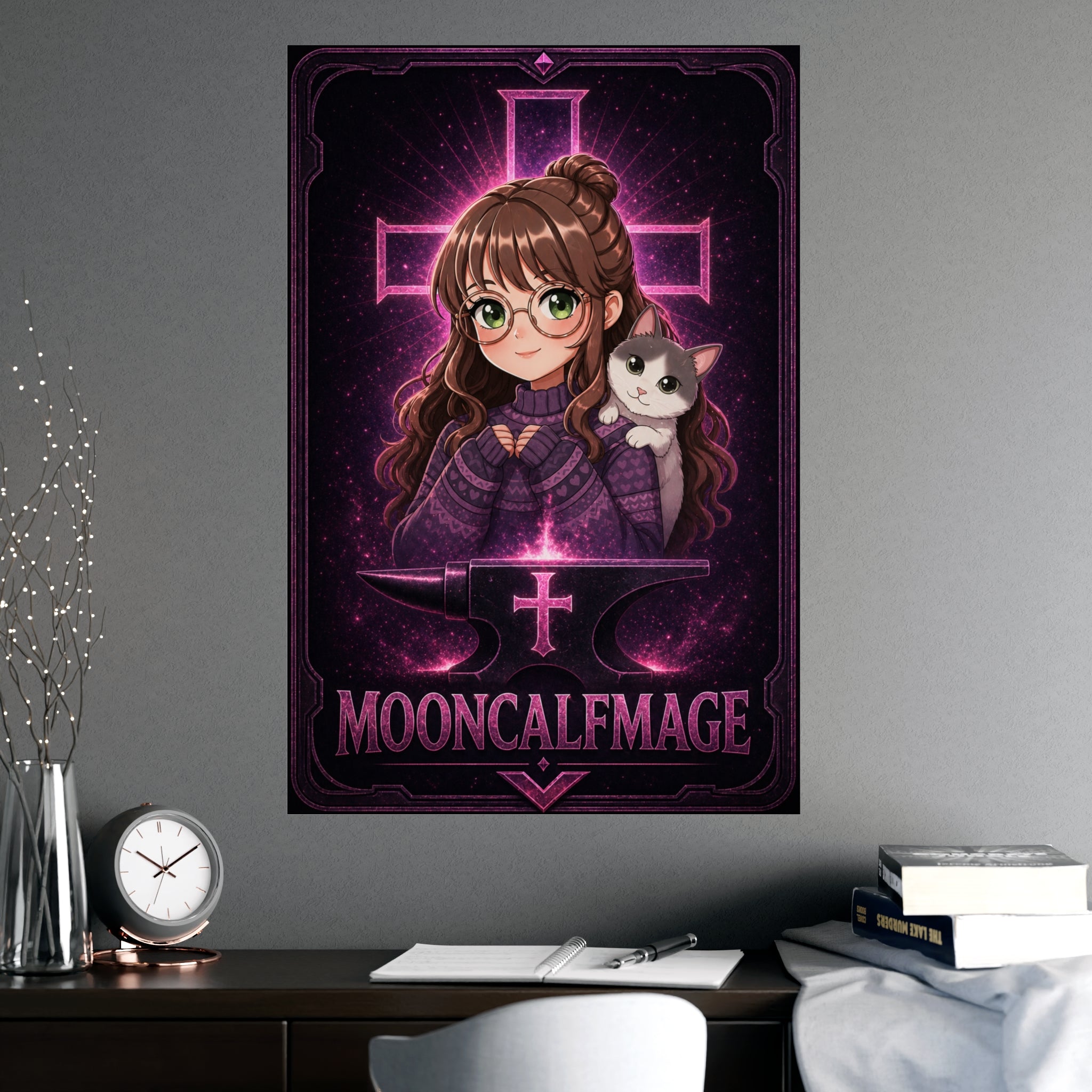mooncalfmage Poster - FaithForgeGaming