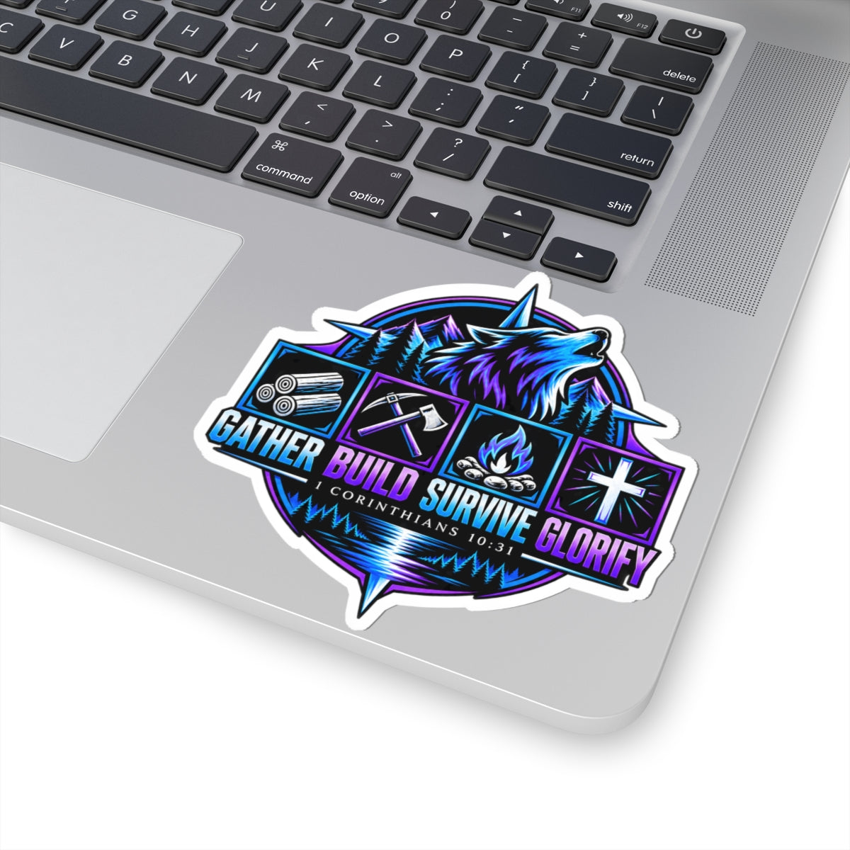 Seawolf_30 Kiss-Cut Sticker Indoor — Streamer Decal GBSG (Gather)
