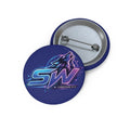 Seawolf_30 Mascot Pin Button — Custom Enamel-Style Badge