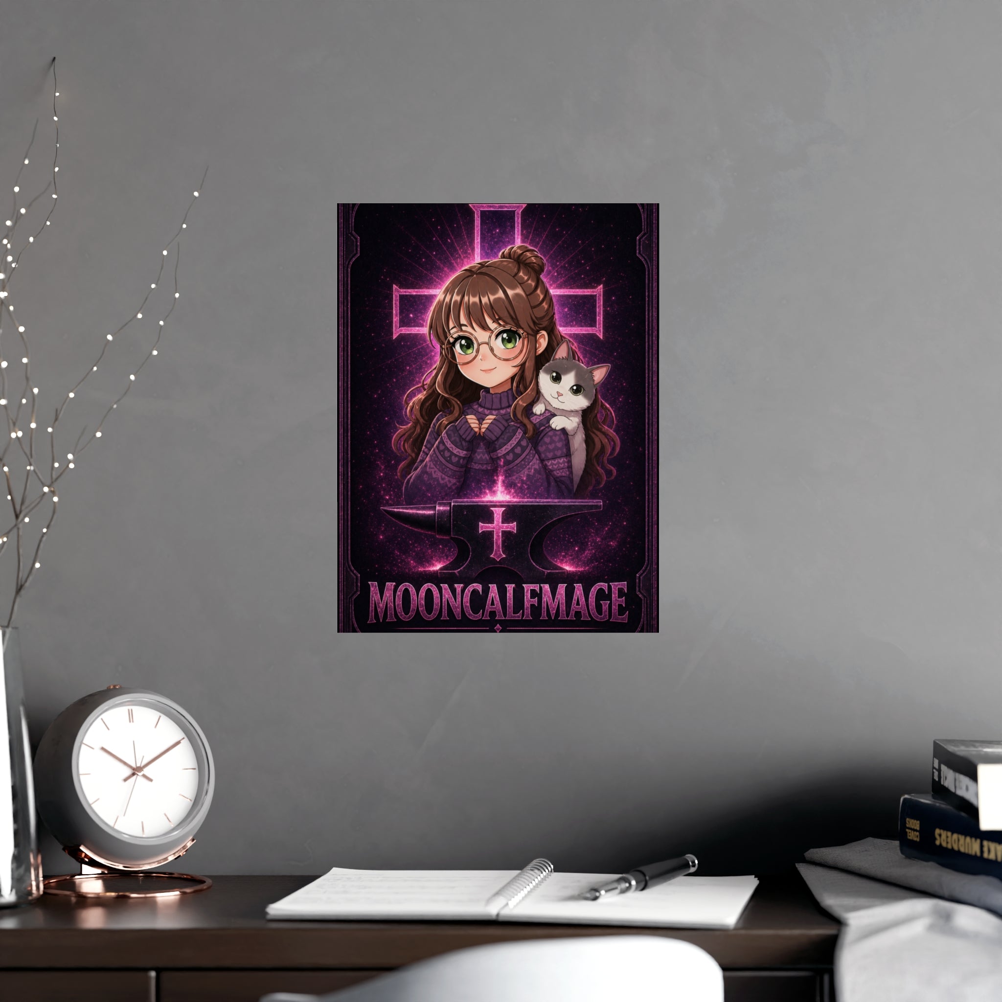 mooncalfmage Poster - FaithForgeGaming