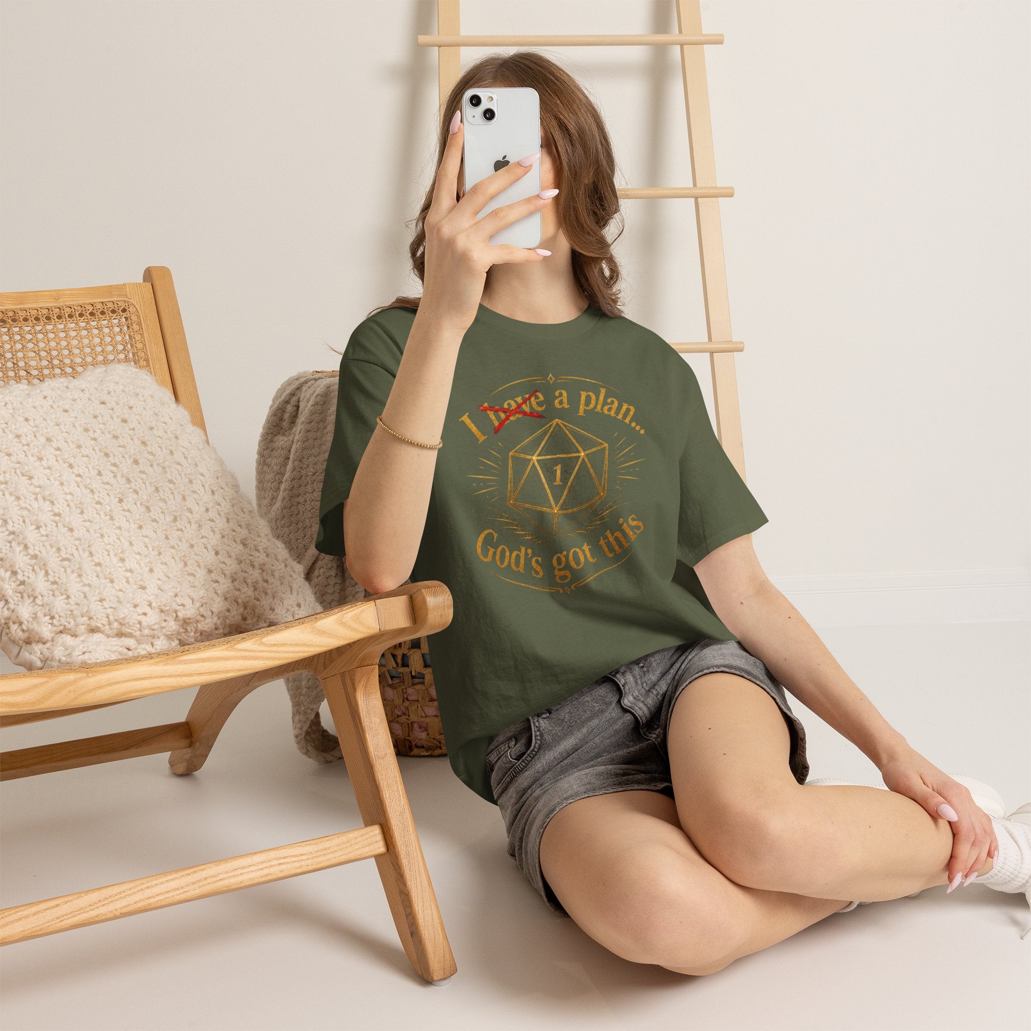 I XhaveX a plan... God's Got This D20 T‑Shirt