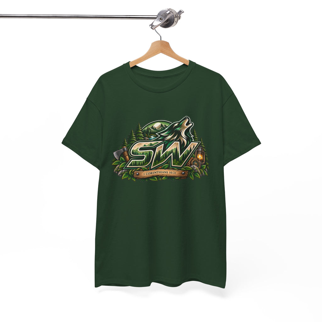 Seawolf_30 Logo Tee - Gamer/Streamer T-Shirt Green GBSG (Gather)