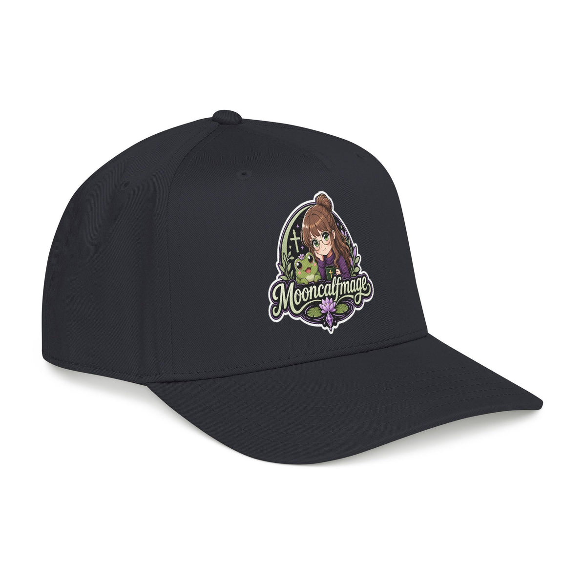 MOONCALFMAGE Logo Baseball Cap — Retro Gamer Streetwear Hat