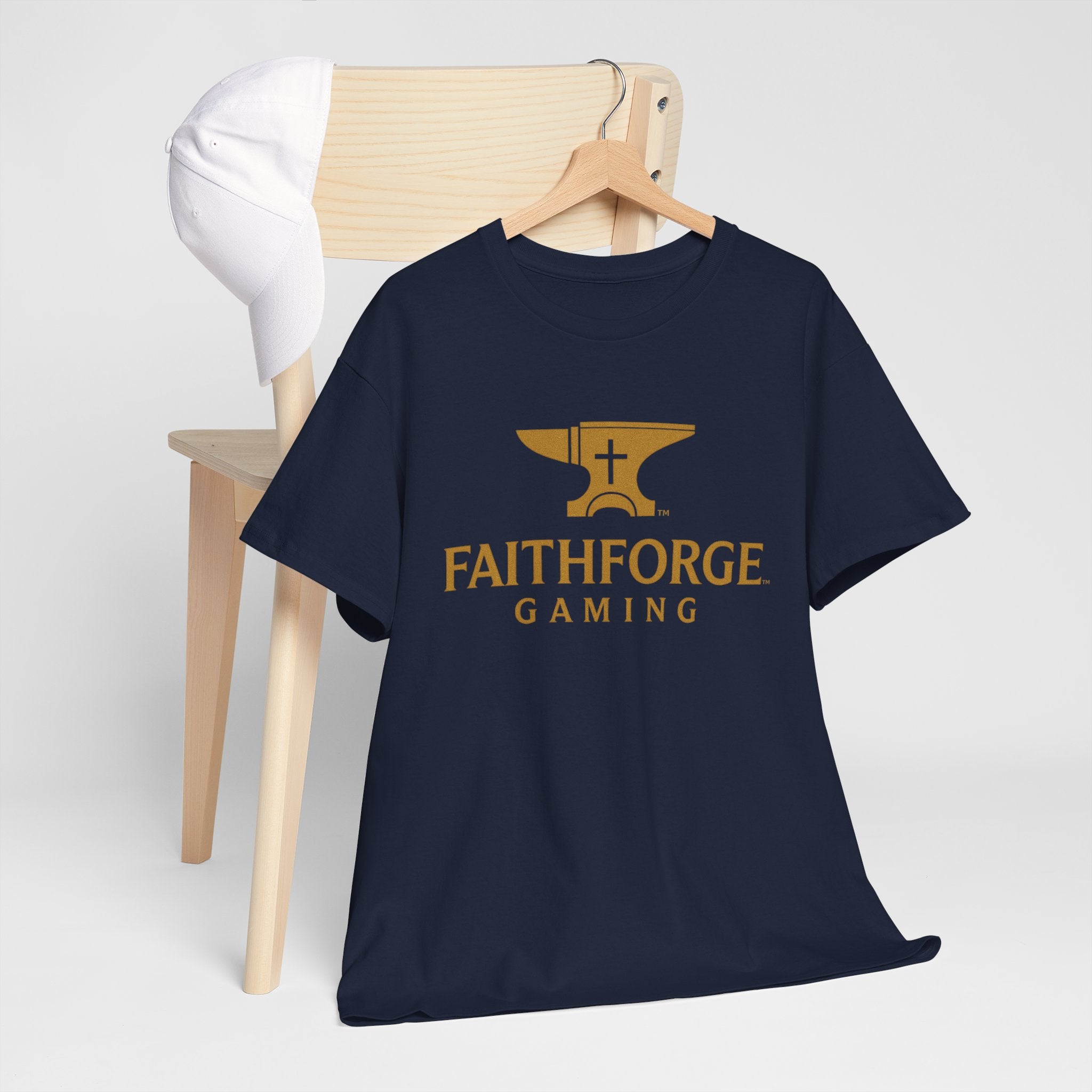 FaithForge Gaming T-Shirt — Christian Gamer Logo Tee