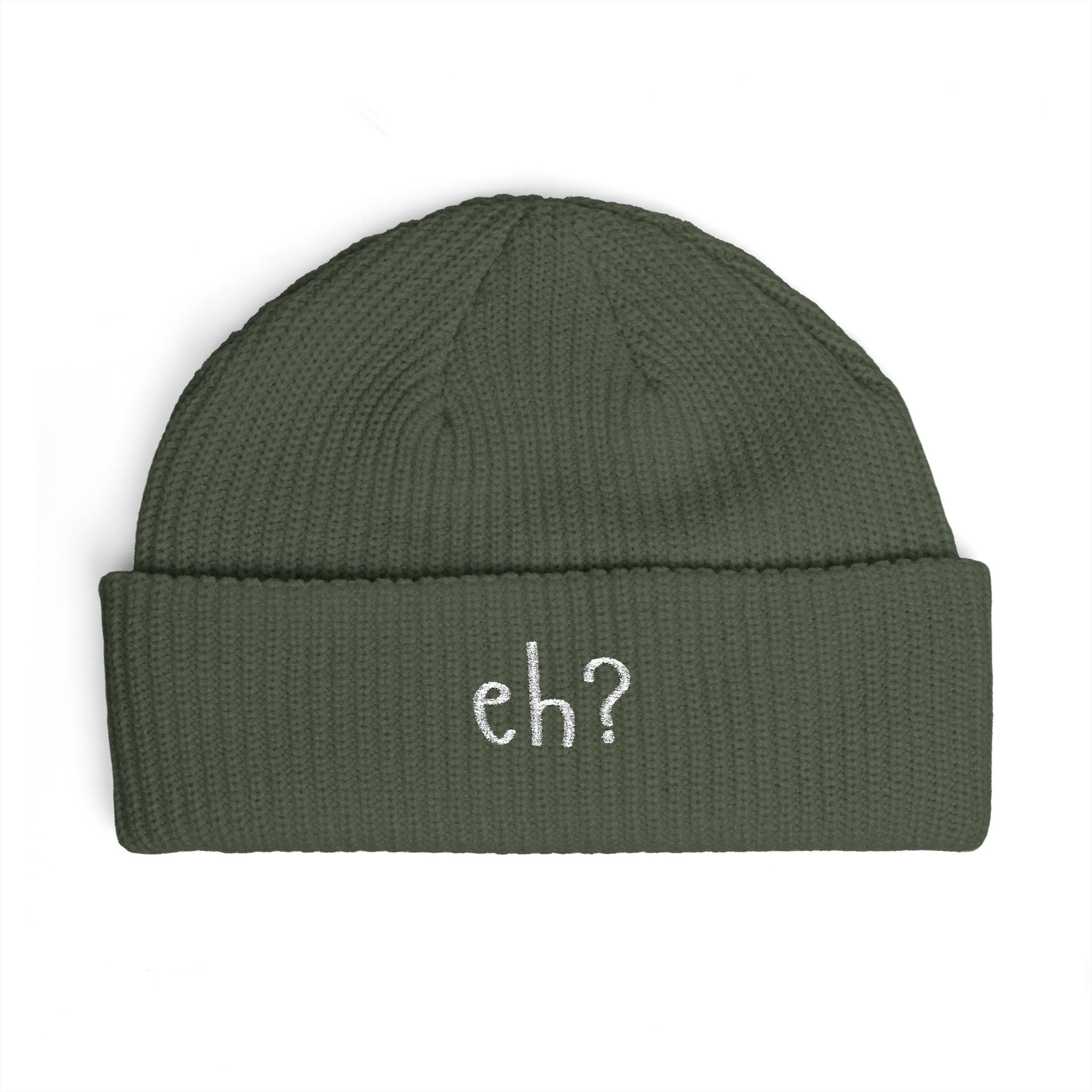 Embroidered eh? Knit Toque