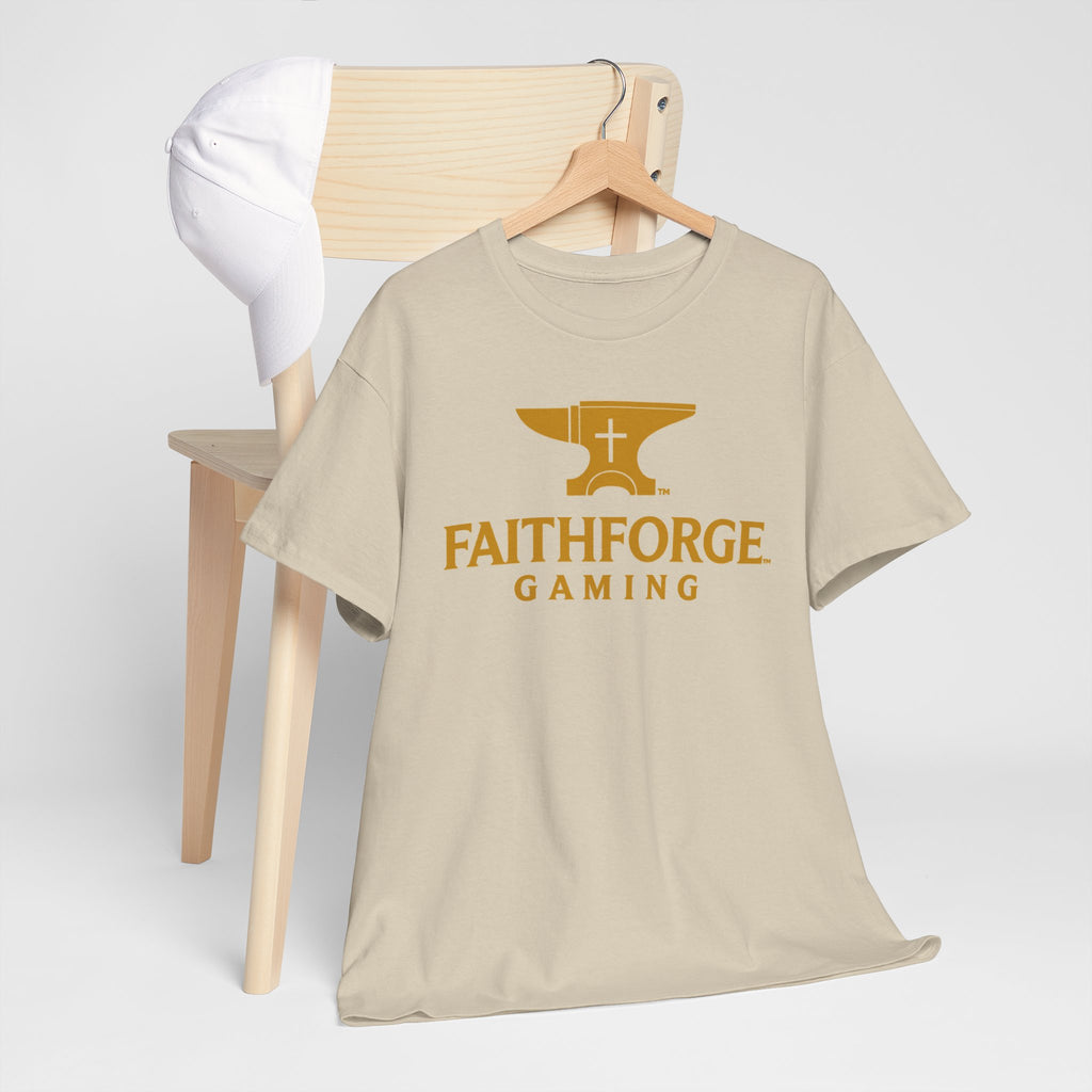 FaithForge Gaming T-Shirt — Christian Gamer Logo Tee