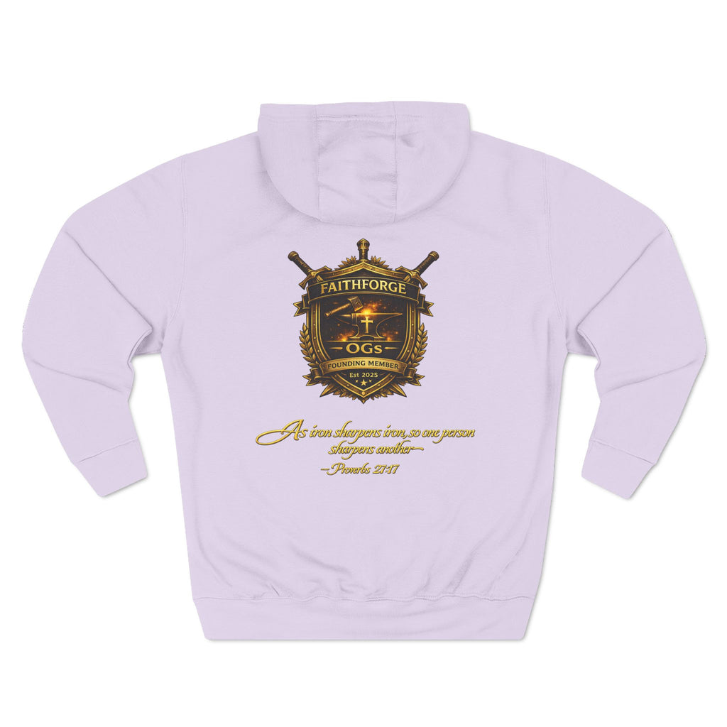 Copy of Faithforge Gaming Hoodie — Faith Quote OG Logo Fleece Hoodie