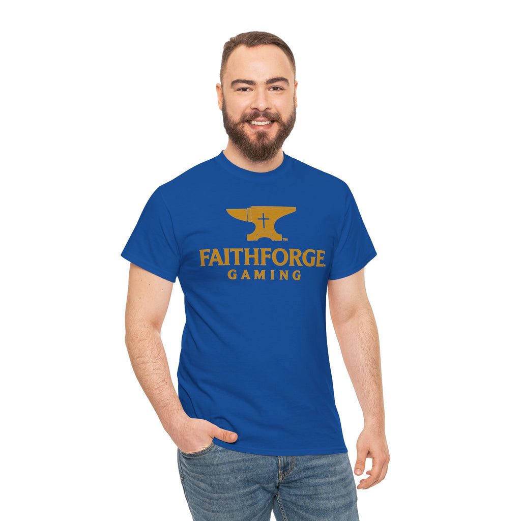 FaithForge Gaming T-Shirt — Christian Gamer Logo Tee