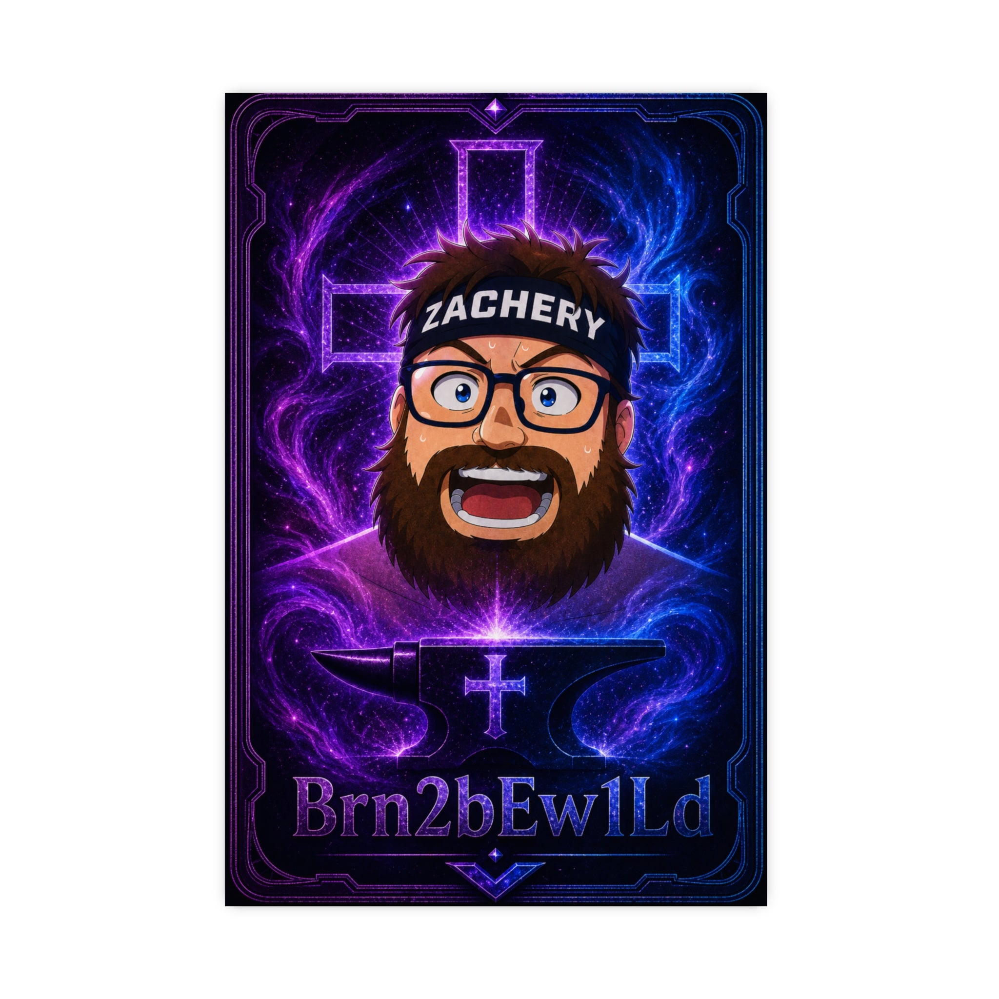 Brn2bEw1Ld Poster - FaithForgeGaming