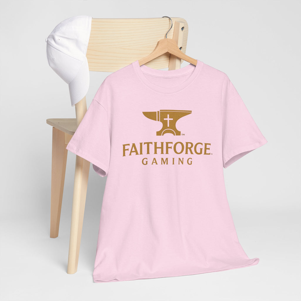 FaithForge Gaming T-Shirt — Christian Gamer Logo Tee