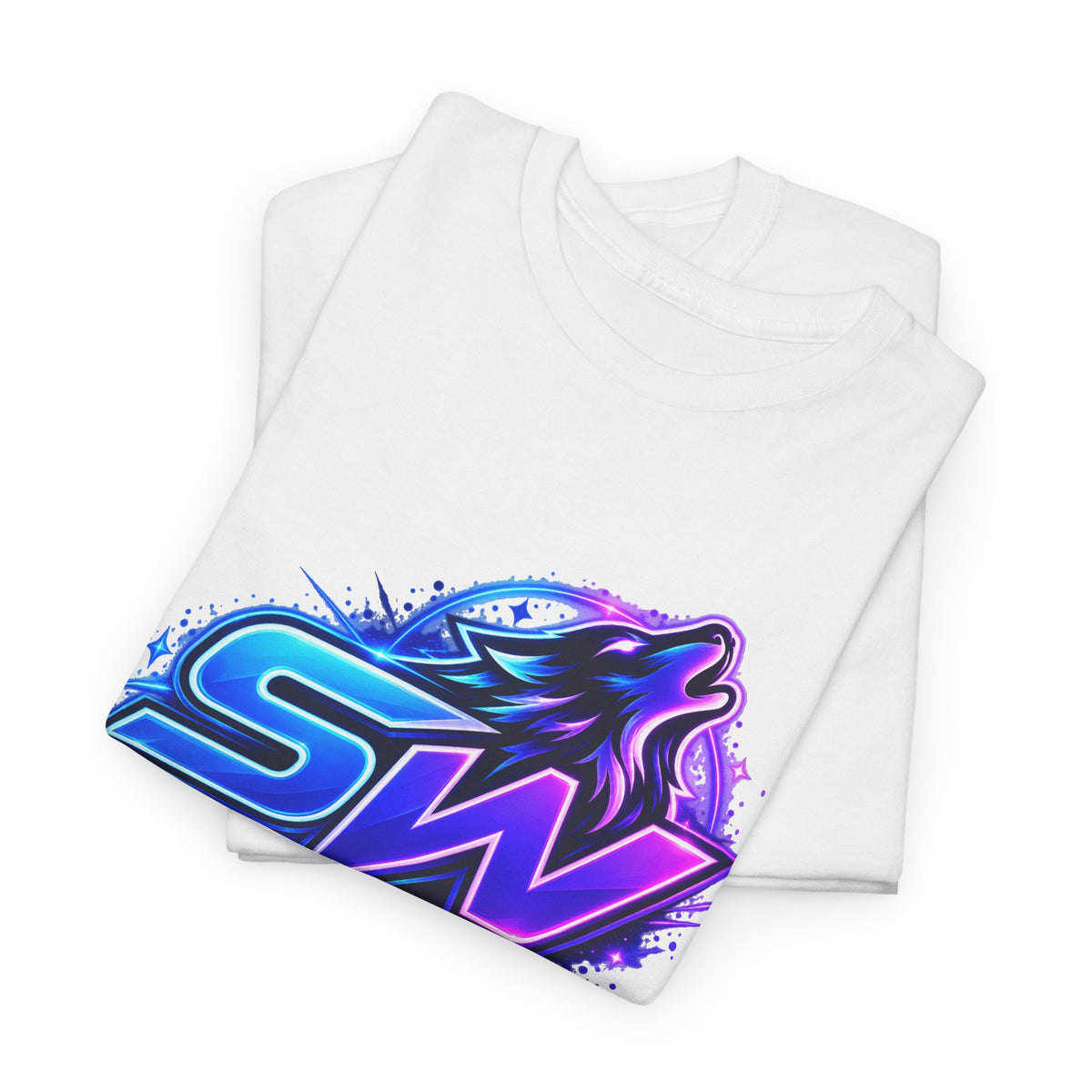 Seawolf_30 Logo Tee - Gamer/Streamer T-Shirt Blue GBSG (Gather)