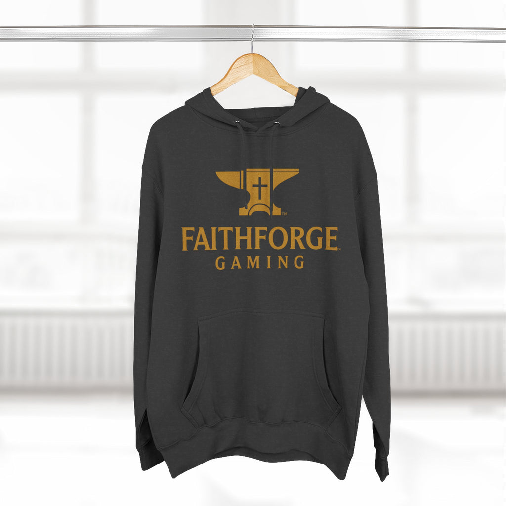 Copy of Faithforge Gaming Hoodie — Faith Quote OG Logo Fleece Hoodie