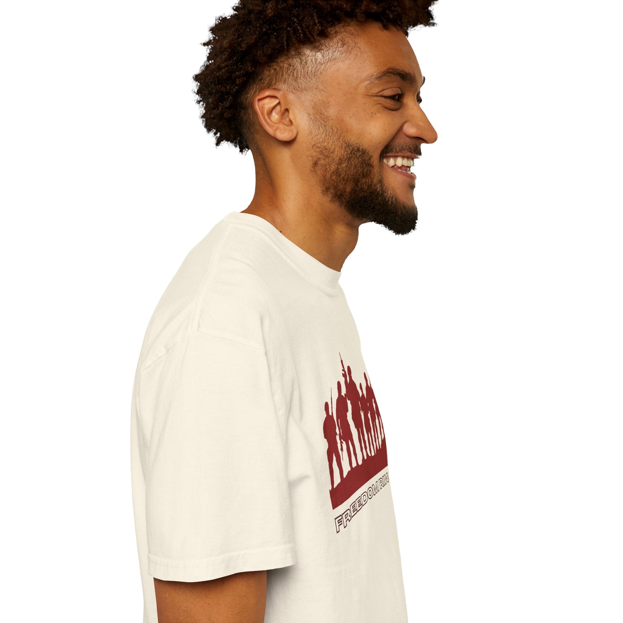 T-Shirt — 'American Heroes' Silhouette Design (Veteran & Military Tribute)