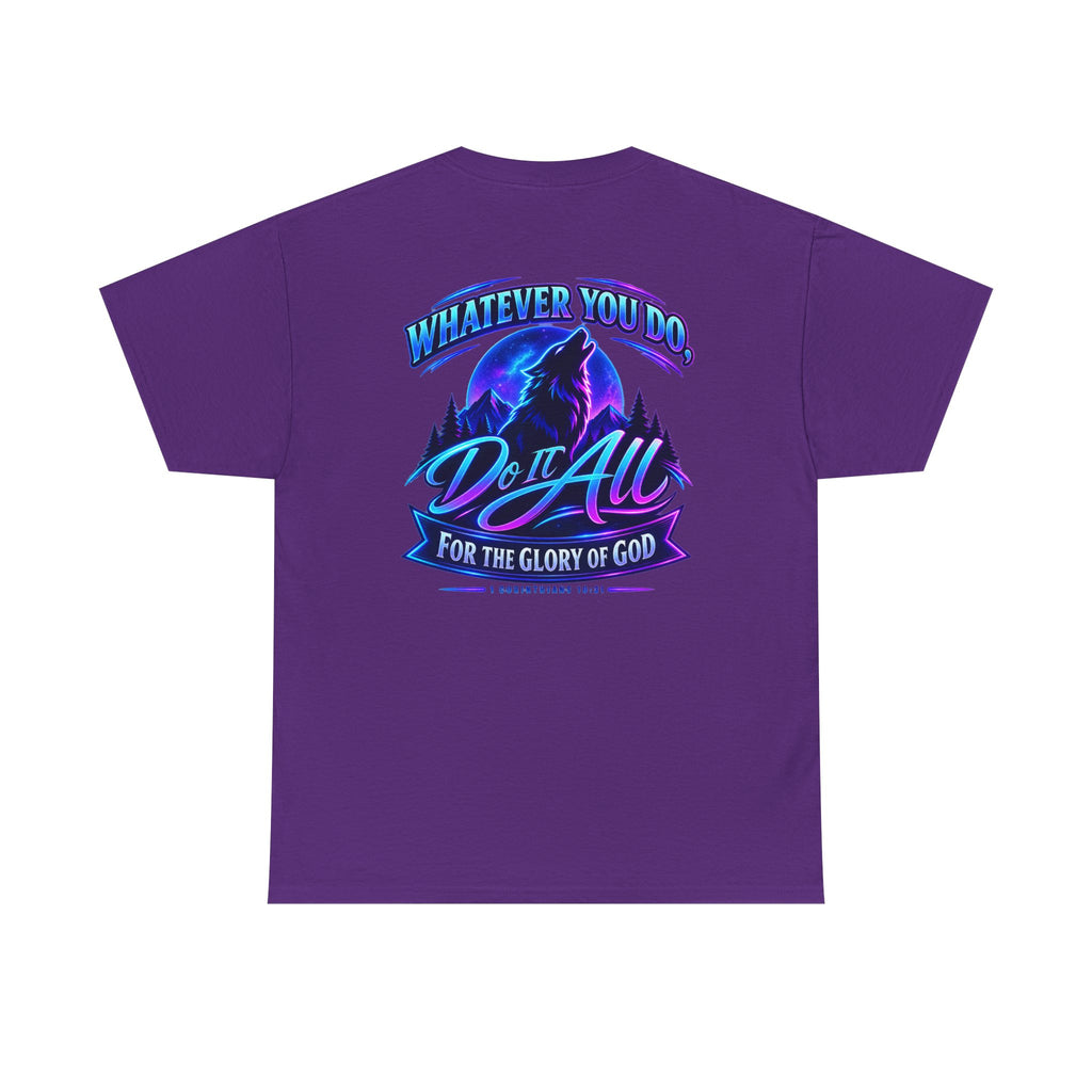 Seawolf_30 Graphic Tee — "Whatever You Do, Do It All for the Glory of God"