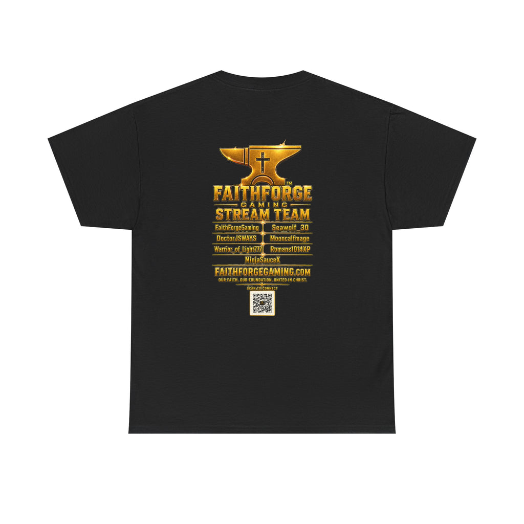 Custom FaithForgeGaming Tee (Personalization Enabled) - FaithForge Stream Team